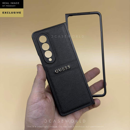 G U E S S Premium Leather Back Case