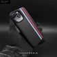 HBD Tri Stripes Premium Leather Case