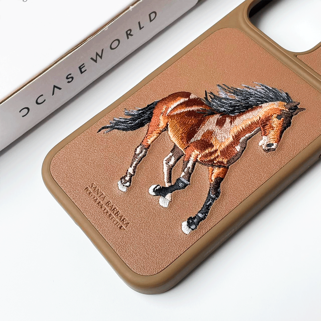 Boris by Santa Barbara Embroidered Case