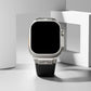 Hublot Style Premium Silicon Strap with Titanium Finish Buckle (42/44/45/49mm)