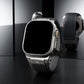 Hublot Style Premium Silicon Strap with Titanium Finish Buckle (42/44/45/49mm)