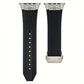 Hublot Style Premium Silicon Strap with Titanium Finish Buckle (42/44/45/49mm)