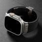 Hublot Style Premium Silicon Strap with Titanium Finish Buckle (42/44/45/49mm)