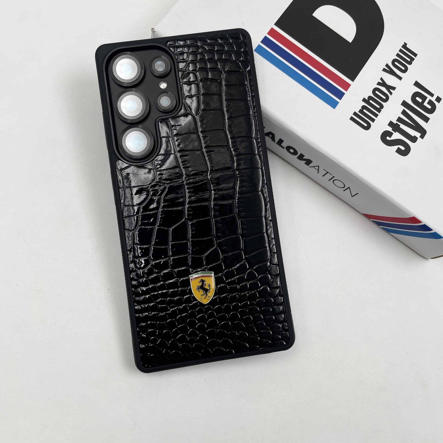 FRRI Luxury Croco Patent Leather Case for Galaxy S Series