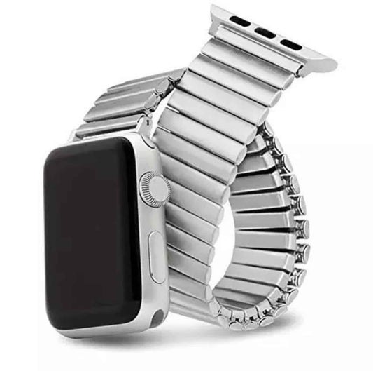 Elastic Classy Stainless Steel Apple Watch Loop (42-44MM)