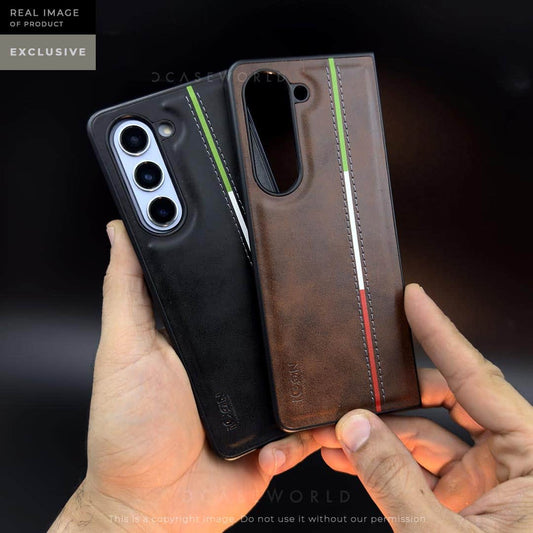 ITALIAN STRIPES LUXURIOUS ICON CASE - Z FOLD 5