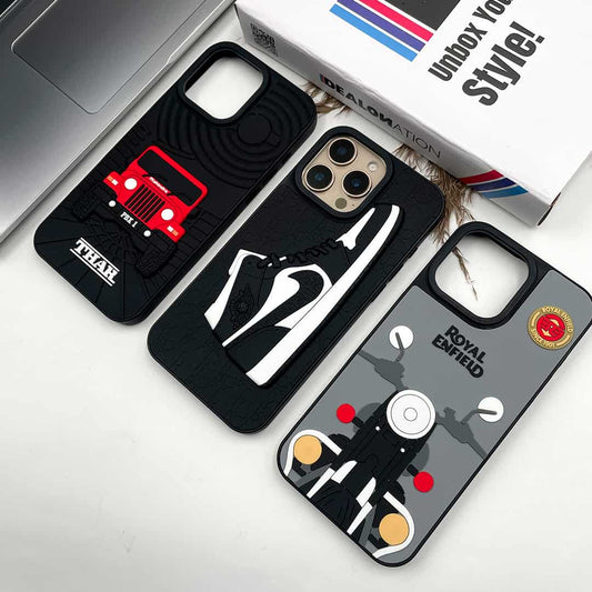 Emboss3D Signature Silicone Case for iPhone