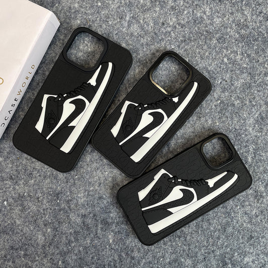 Jordn x D I O R 3D Silicone Case for iPhone