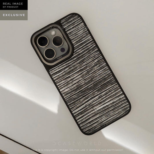 Kajsa Premium Leather Back in Black and Silver
