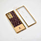 LUXE Premium Glass Back Case with Microfibre Cloth Inside