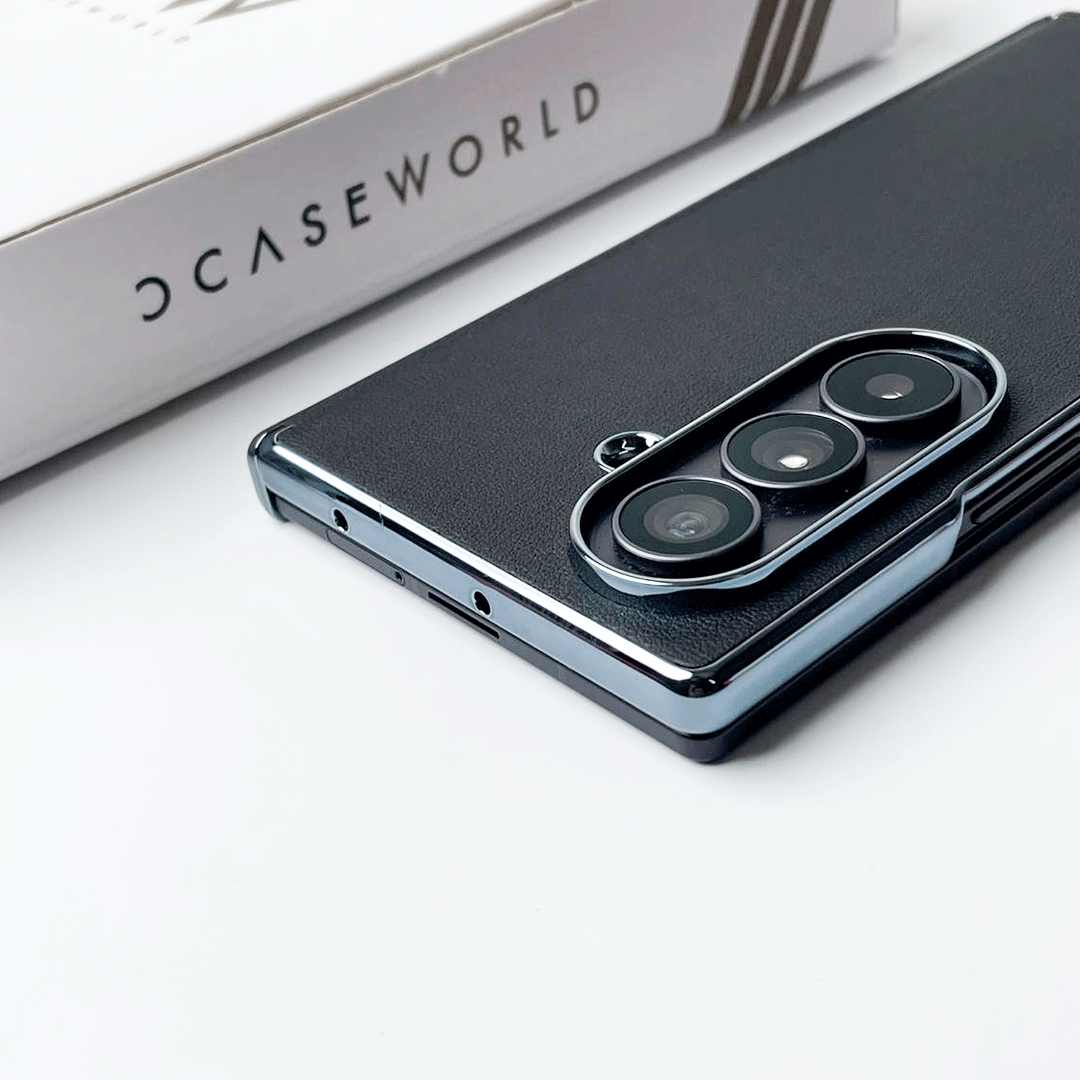 Executive Luxe – Black Leather Finish Case