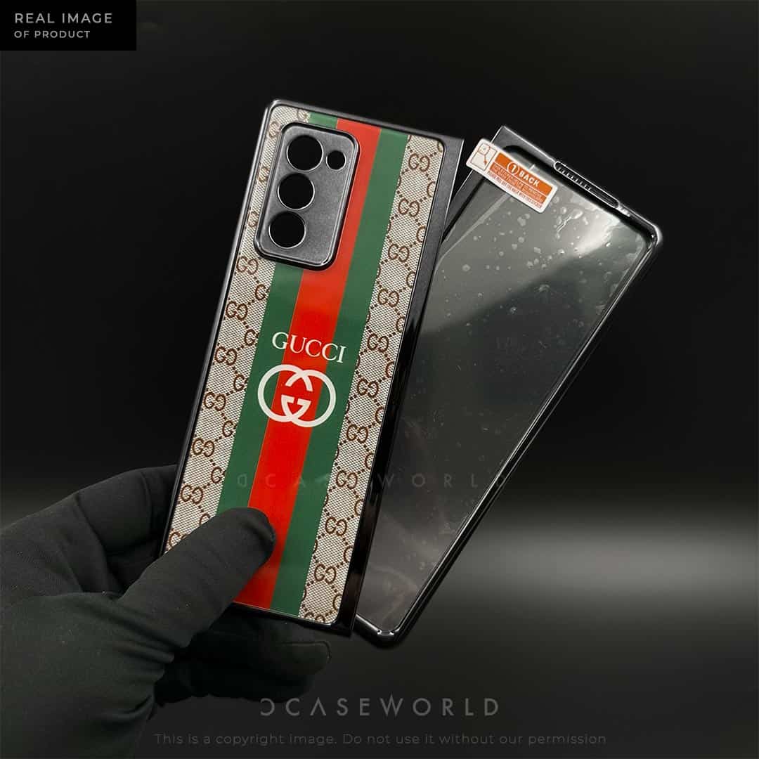 LUXE GC Premium Glass Back Case with Microfibre Cloth Inside