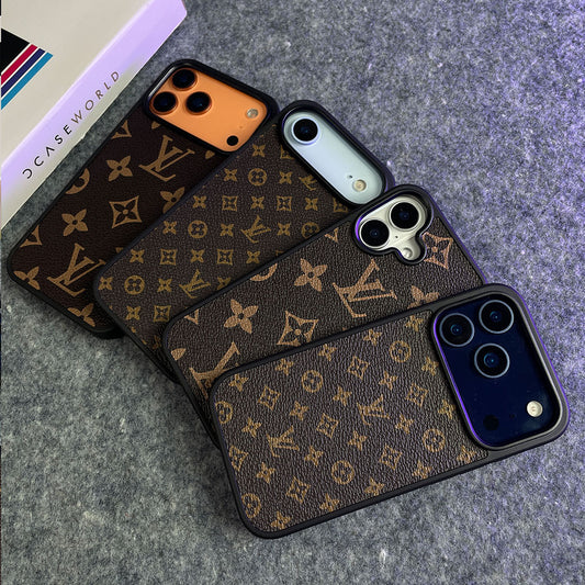 Luxury Designer Leather Case for iPhone