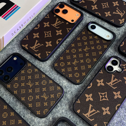 Luxury Designer Leather Case for iPhone