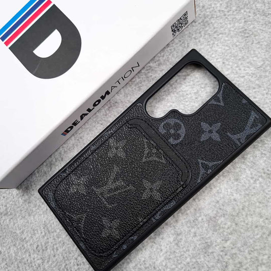 Luxury Designer Leather Card Pocket Case