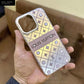 Monogram Silver Gradient Polycarbonate Case