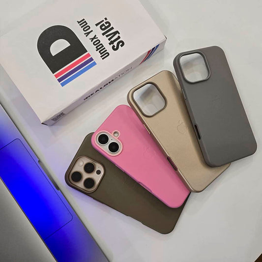 OG Leather Logo Case with MagSafe