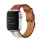 Double Tone Designer Leather Apple Watch Band