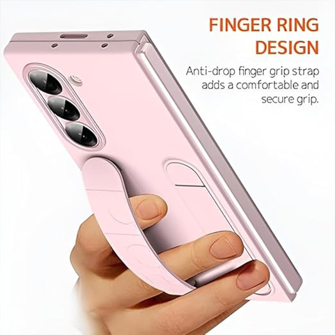 Z Fold Luxe Silicone Wrist Strap Case