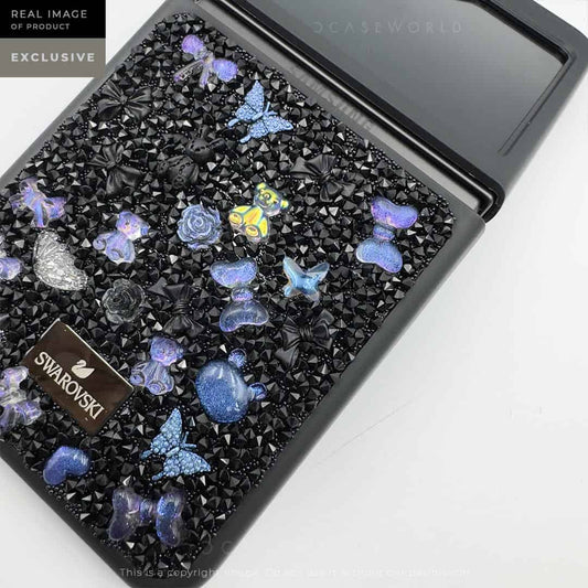 Luxury Black Stones Case – Z Flip 5