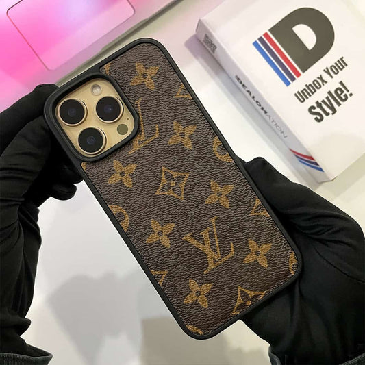 Luxury Designer Leather Case for iPhone
