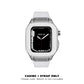 Luxury Stainless Steel Case with Silicon Strap (44-45MM)