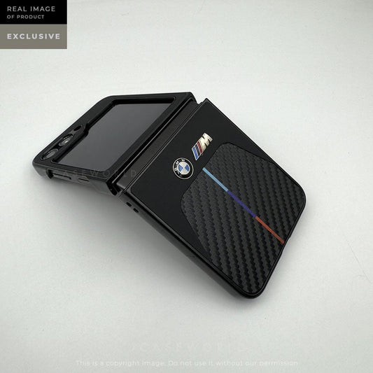 M Coupe Carbon Fibre + Leather Case – Z Flip 5