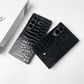 Luxury Croco Patent Leather Case
