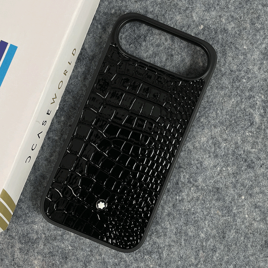 Luxury Croco Patent Leather Case