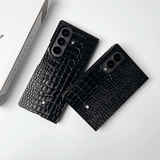 Luxury Croco Patent Leather Case