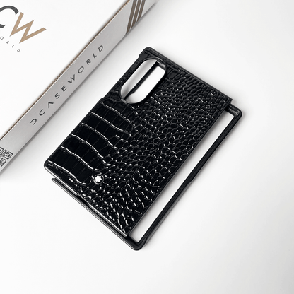 Luxury Croco Patent Leather Case