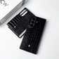 Luxury Croco Patent Leather Case