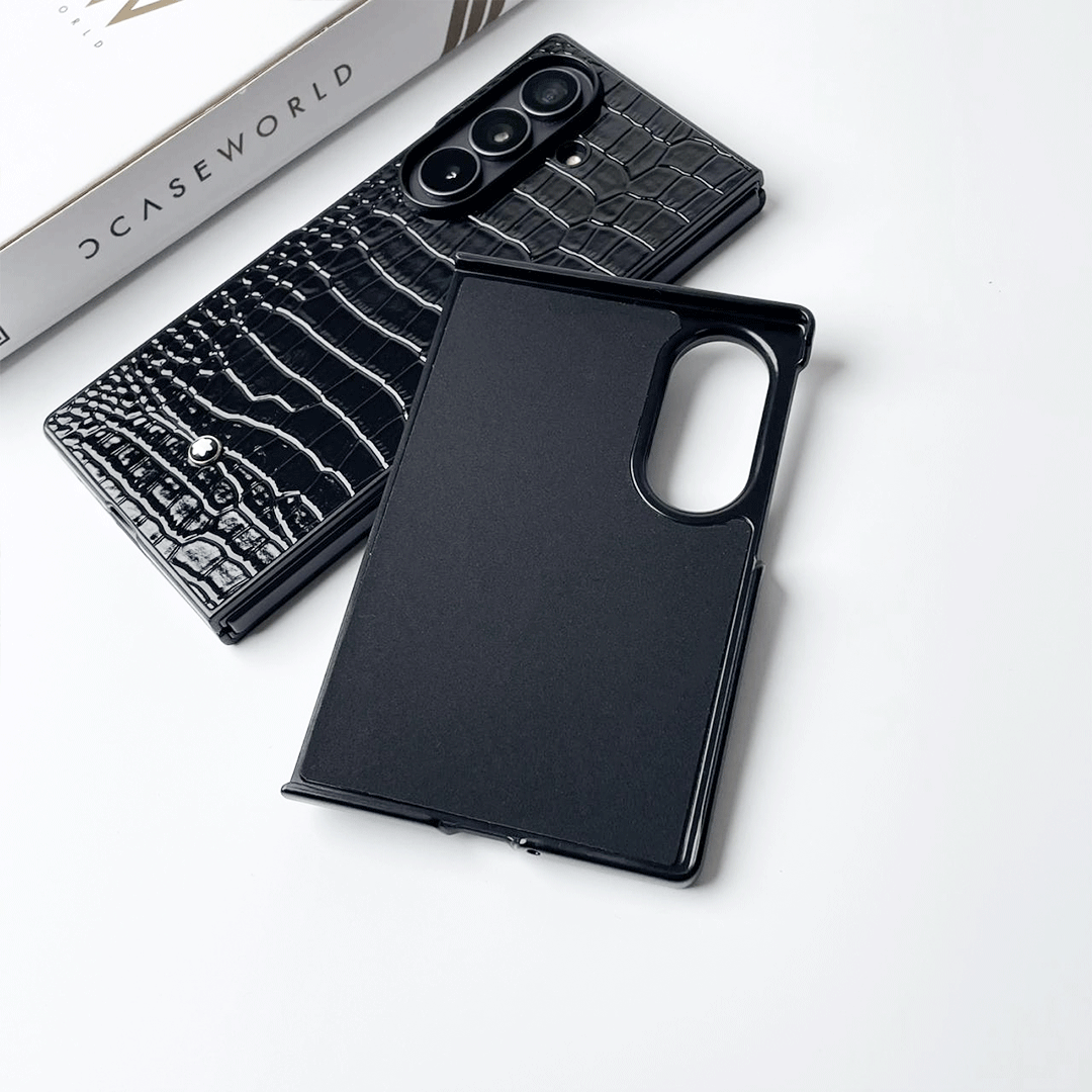 Luxury Croco Patent Leather Case