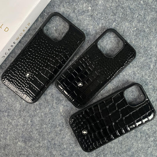 Luxury Croco Patent Leather Case