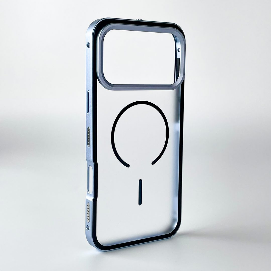 Dual-Layer Metal Armor Case