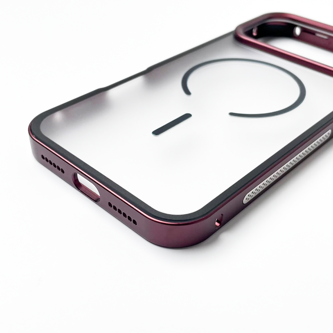 Dual-Layer Metal Armor Case