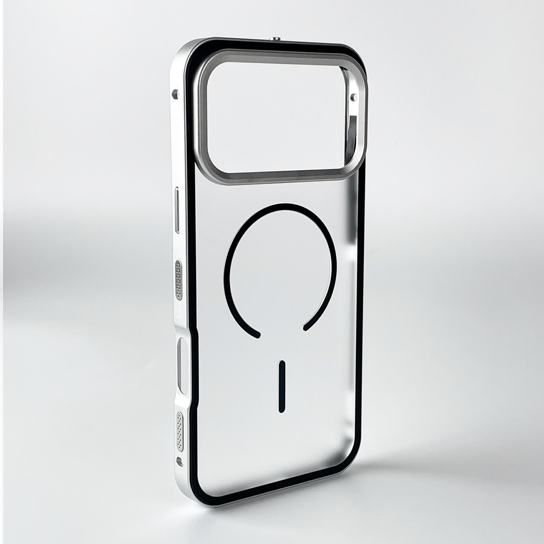 Dual-Layer Metal Armor Case