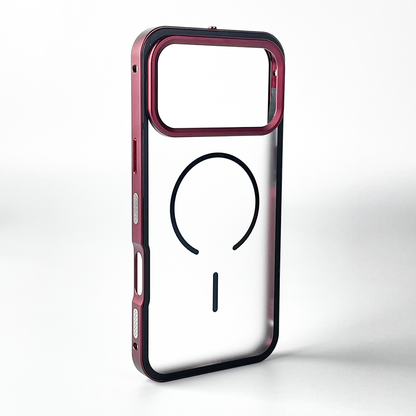 Dual-Layer Metal Armor Case