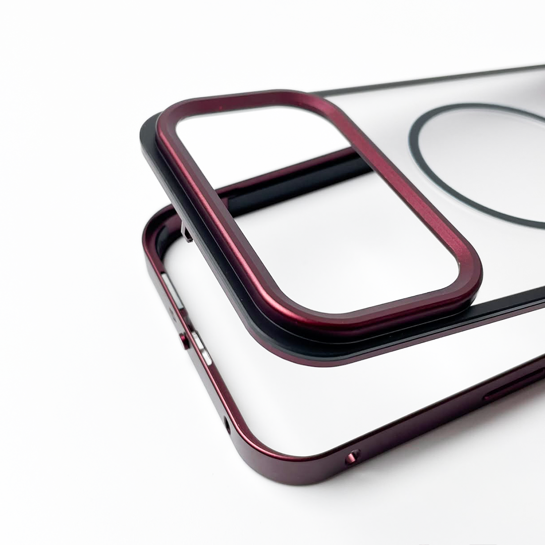 Dual-Layer Metal Armor Case
