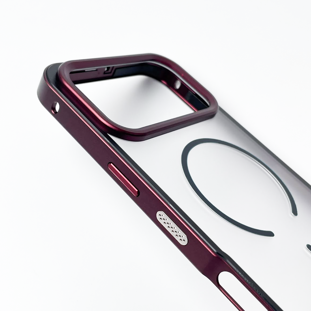 Dual-Layer Metal Armor Case