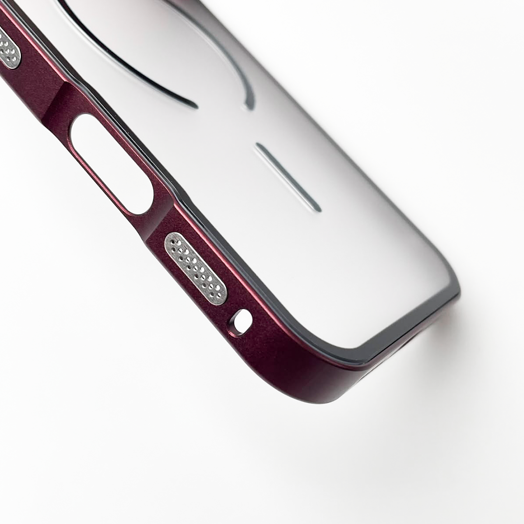 Dual-Layer Metal Armor Case