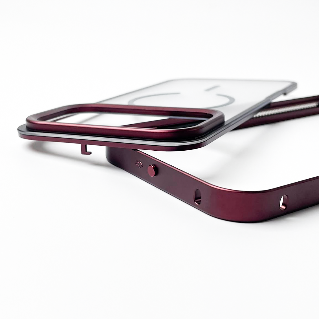 Dual-Layer Metal Armor Case