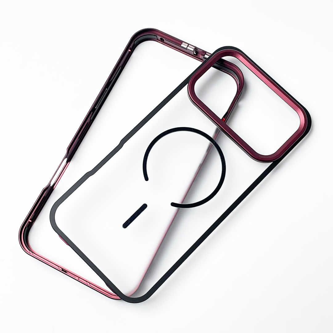 Dual-Layer Metal Armor Case