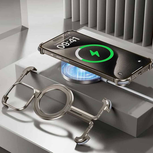 MagSafe Magnetic Suction BorderLess MetalCase