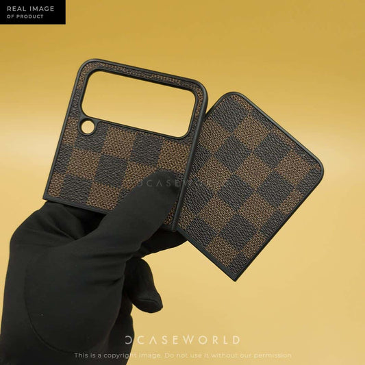  Check Pattern Luxury Case For Flip - 4