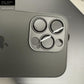 Glass Matte Titanium Grey Case with Camera Lens