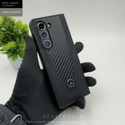 Merc Leather & Carbon Fibre Case