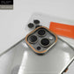 Metal Stand Clear Case with Camera Rings