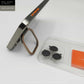 Metal Stand Clear Case with Camera Rings