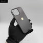 Metallic Matte Case with Golden Logo
